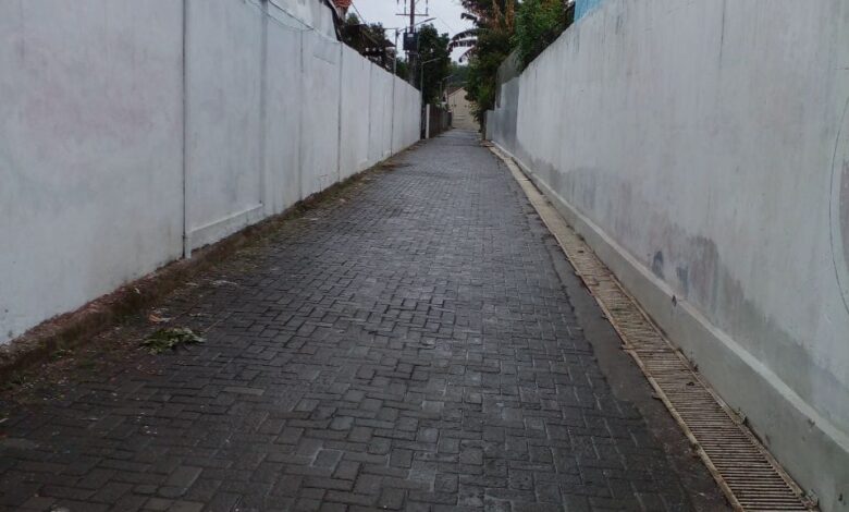 Kerja Bakti Jalan Menuju Ma'had (Gang V)