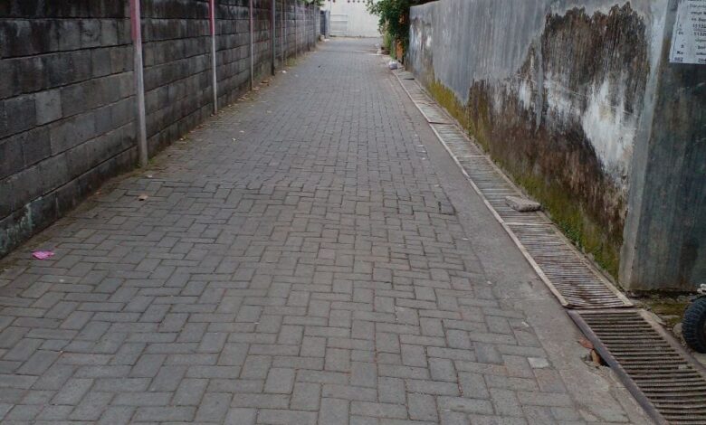 Kerja Bakti Jalan Menuju Ma'had (Gang V)
