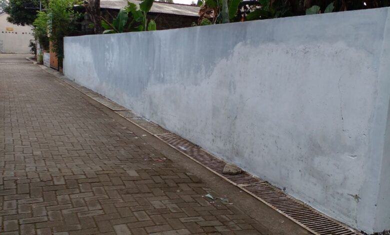 Kerja Bakti Jalan Menuju Ma'had (Gang V)