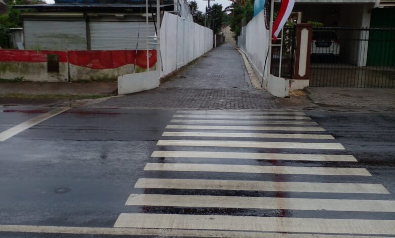 Kerja Bakti Jalan Menuju Ma'had (Gang V)