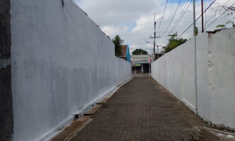 Kerja Bakti Jalan Menuju Ma'had (Gang V)