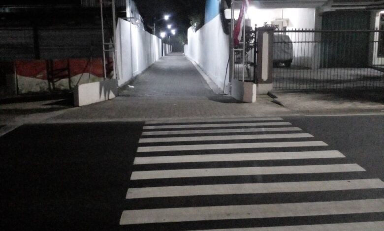 Kerja Bakti Jalan Menuju Ma'had (Gang V)