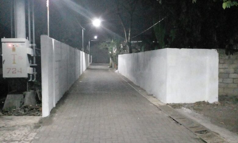 Kerja Bakti Jalan Menuju Ma'had (Gang V)