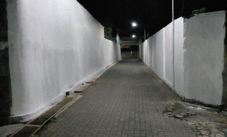 Kerja Bakti Jalan Menuju Ma'had (Gang V)