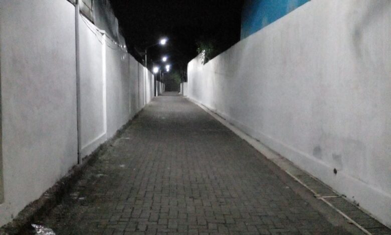Kerja Bakti Jalan Menuju Ma'had (Gang V)