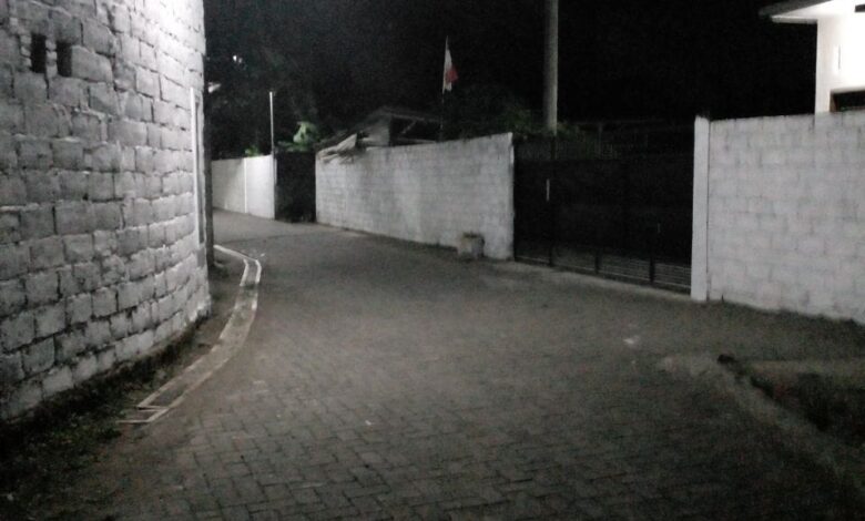 Kerja Bakti Jalan Menuju Ma'had (Gang V)
