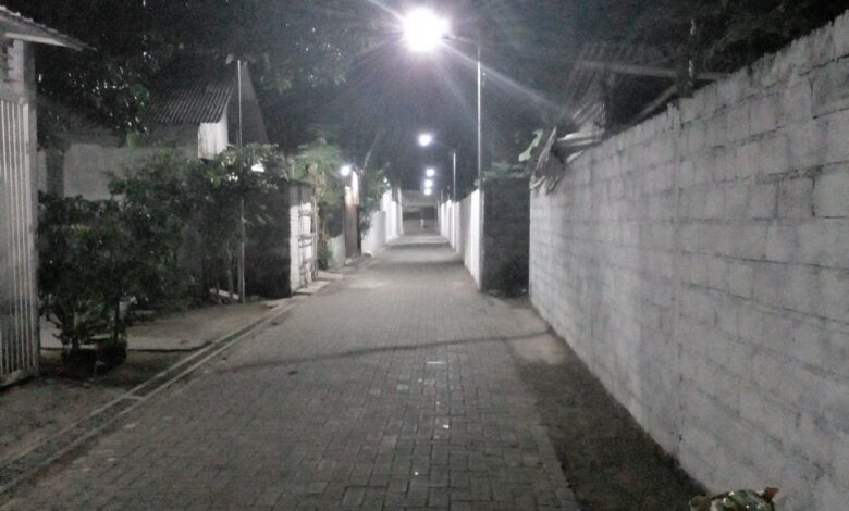 Kerja Bakti Jalan Menuju Ma'had (Gang V)