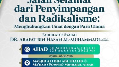 Jalan Selamat dari Penyimpangan dan Radikalisme: Menghubungkan Umat Dengan Para Ulama