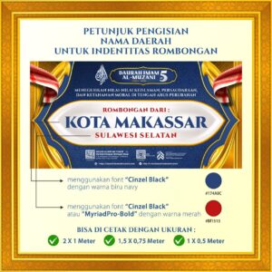 Petunjuk Pengisian Nama Daerah Untuk Identitas Rombongan